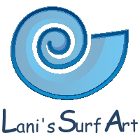 Logo for Lani's Surf Art